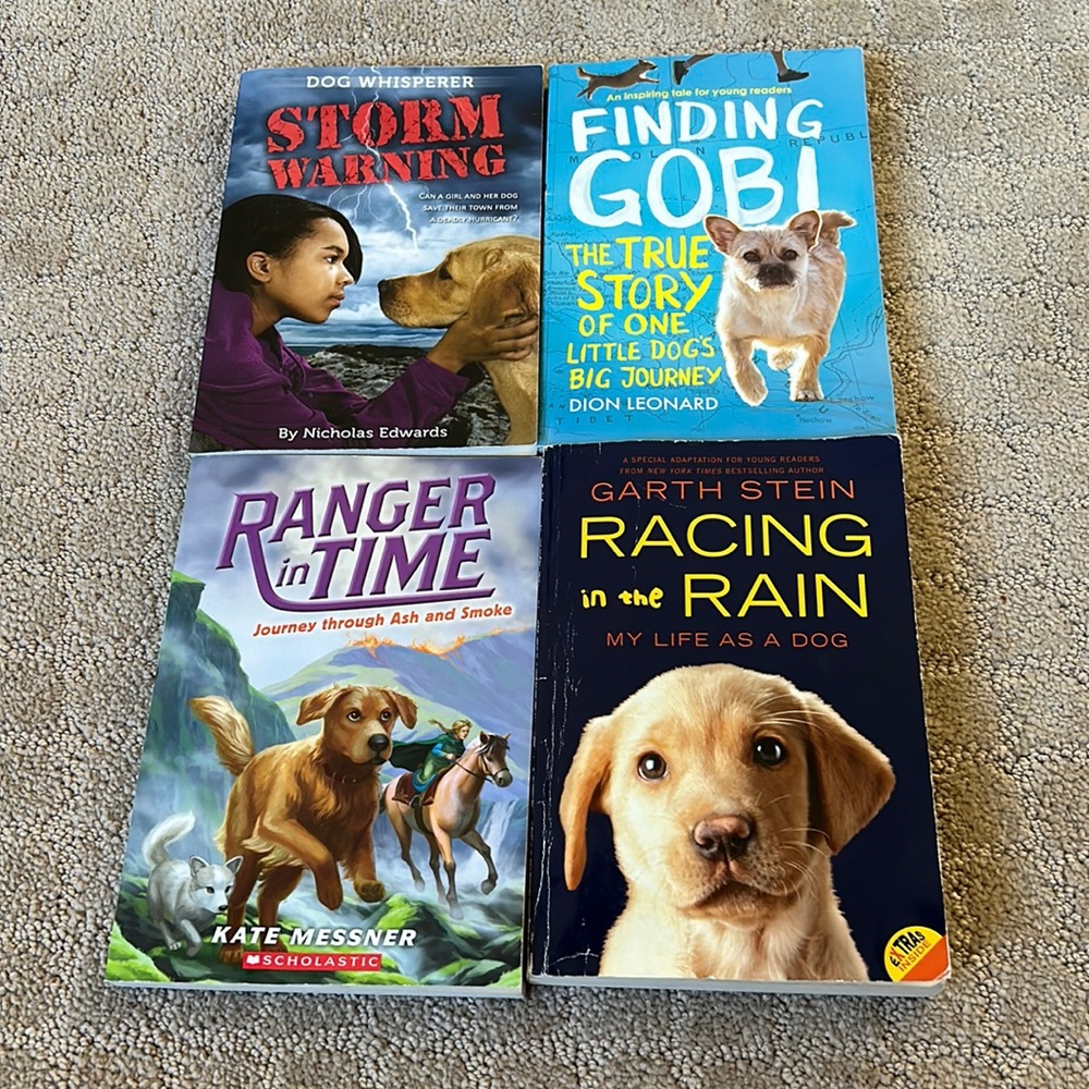 4 Dog Novels. Middle Reader. Bundle to Save